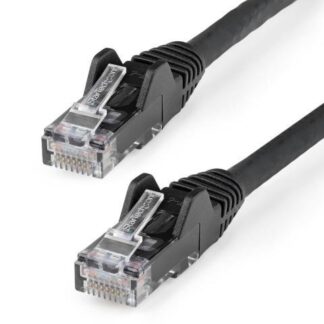 STRATECH  CABLE PATCH CAT6 UTP SIN ENGANCHES RJ-45 MACHO - RJ-45 MACHO 2 METROS NEGRO