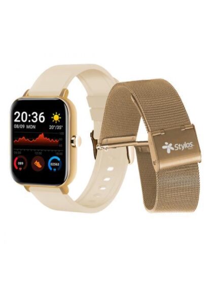 STYLOS SMARTWATCH SW2 BLUETOOTH ANDROID-IOS DORADO - Image 4