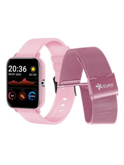 STYLOS SMARTWATCH SW2 BLUETOOTH ANDROID-IOS ROSA - Image 4