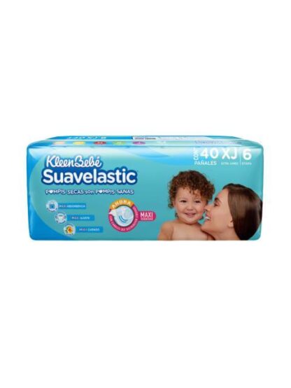 SUAVELASTIC MAX PAÑAL EXTRA JUMBO 40 PZ