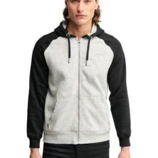 SUDADERA ABIERTA CON CAPUCHA GRIS NEXT CO