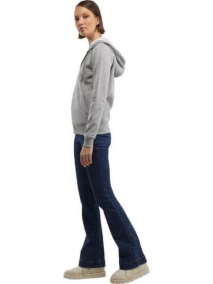 SUDADERA CON CAPUCHA GRIS LOVE TO LOUNGE - Image 5