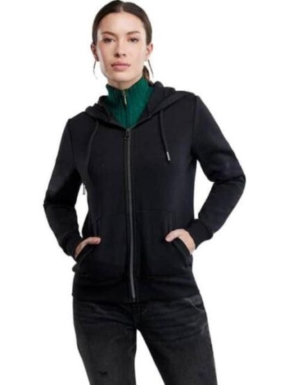 SUDADERA CON CAPUCHA NEGRO LOVE TO LOUNGE - Image 4