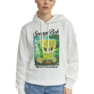SUDADERA BOB ESPONJA MARFIL BOB ESPONJA