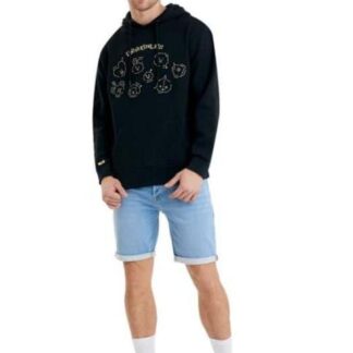 SUDADERA BT21 NEGRO BT21