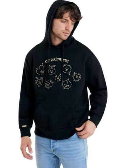 SUDADERA BT21 NEGRO BT21 - Image 5