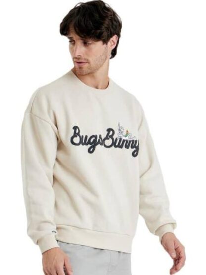 SUDADERA BUGS BUNNY BEIGE LOONEY TUNES - Image 4