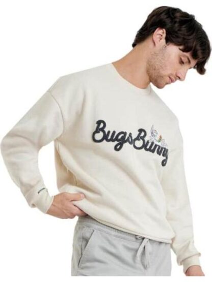 SUDADERA BUGS BUNNY BEIGE LOONEY TUNES - Image 5
