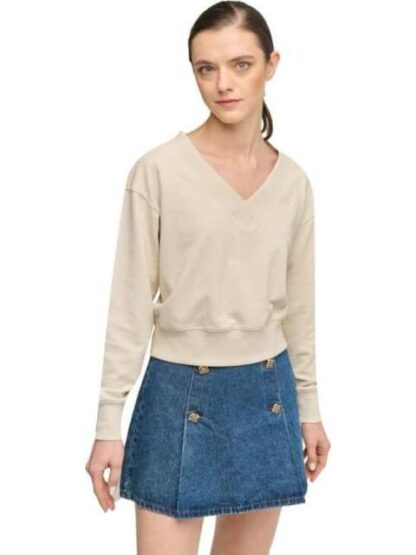 SUDADERA CASUAL BEIGE LOVE TO LOUNGE - Image 4