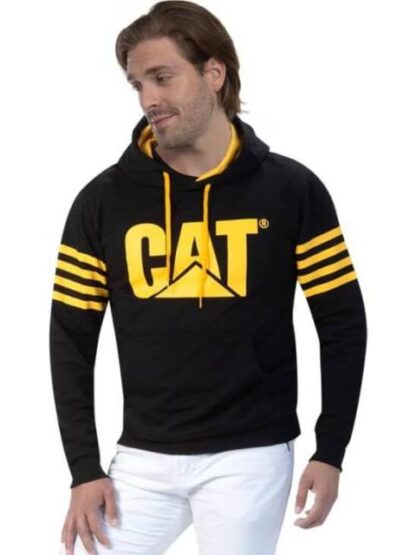 SUDADERA CAT NEGRO CATERPILLAR