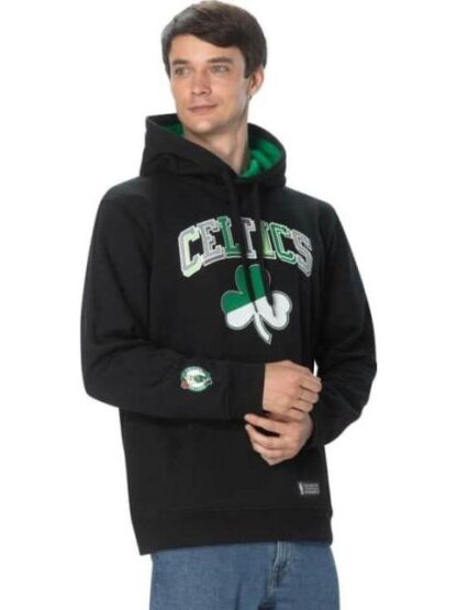 SUDADERA CELTICS NEGRO NBA