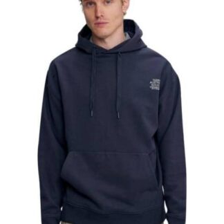 SUDADERA CERRADA CON CAPUCHA AZUL MARINO NEXT CO