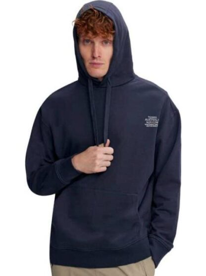 SUDADERA CERRADA CON CAPUCHA AZUL MARINO NEXT CO - Image 3