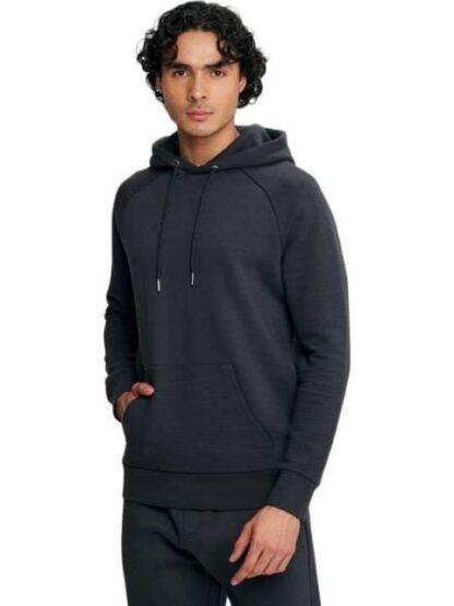 SUDADERA CERRADA CON CAPUCHA GRIS HARD SODA - Image 4