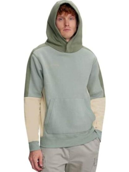 SUDADERA CERRADA CON CAPUCHA VERDE NEXT CO - Image 2