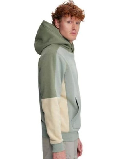 SUDADERA CERRADA CON CAPUCHA VERDE NEXT CO - Image 3