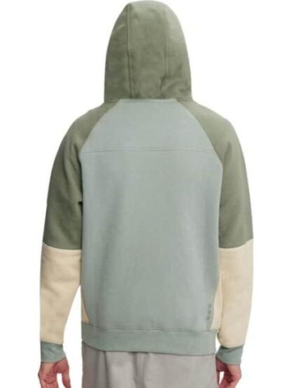 SUDADERA CERRADA CON CAPUCHA VERDE NEXT CO - Image 4
