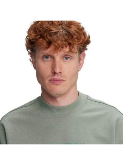 SUDADERA CERRADA CON CAPUCHA VERDE NEXT CO - Image 4