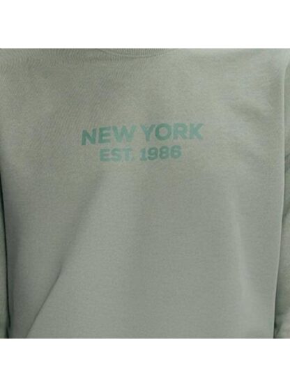 SUDADERA CERRADA CON CAPUCHA VERDE NEXT CO - Image 6