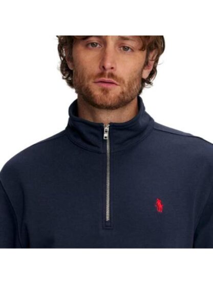SUDADERA CERRADA SIN CAPUCHA AZUL MARINO HPC POLO - Image 5