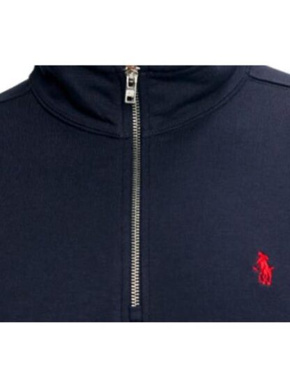 SUDADERA CERRADA SIN CAPUCHA AZUL MARINO HPC POLO - Image 6