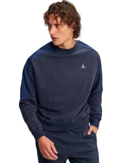 SUDADERA CERRADA SIN CAPUCHA AZUL MARINO PROKENNEX - Image 2