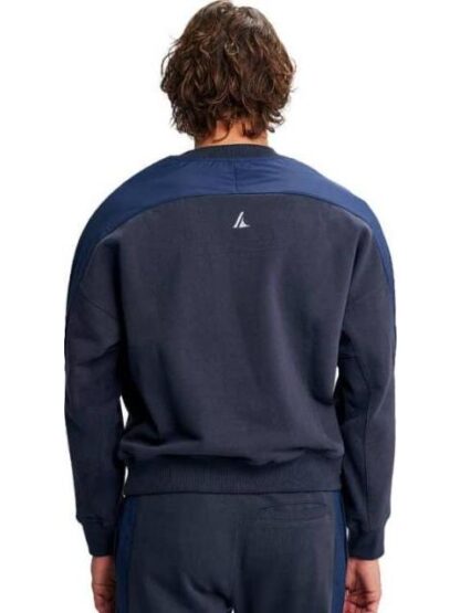 SUDADERA CERRADA SIN CAPUCHA AZUL MARINO PROKENNEX - Image 3
