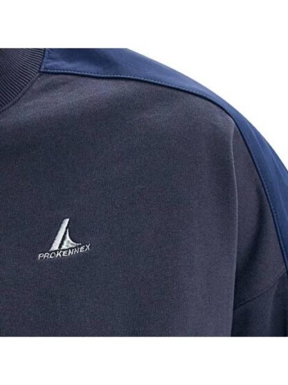 SUDADERA CERRADA SIN CAPUCHA AZUL MARINO PROKENNEX - Image 5