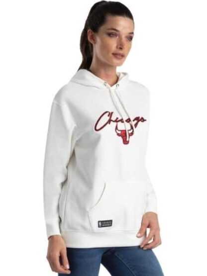 SUDADERA CHICAGO BULLS BLANCO NBA - Image 3