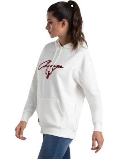 SUDADERA CHICAGO BULLS BLANCO NBA - Image 4