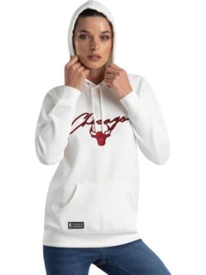 SUDADERA CHICAGO BULLS BLANCO NBA - Image 5