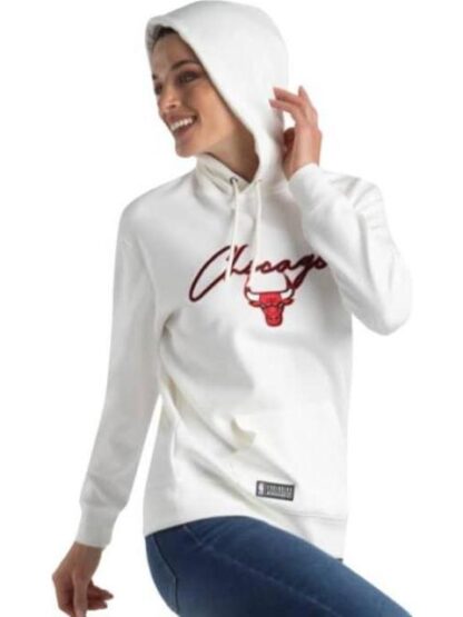 SUDADERA CHICAGO BULLS BLANCO NBA - Image 6