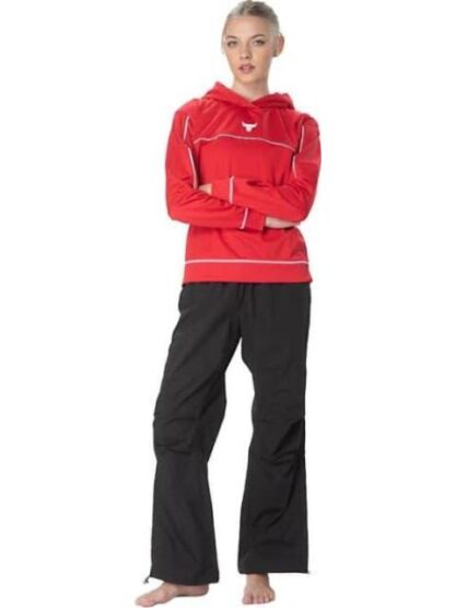 SUDADERA CHICAGO HOOD ROJO NBA