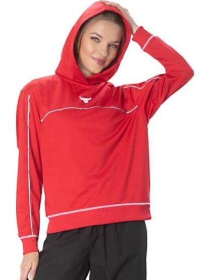 SUDADERA CHICAGO HOOD ROJO NBA - Image 4