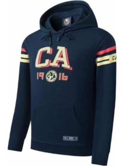SUDADERA CLUB AMERICA AZUL CA