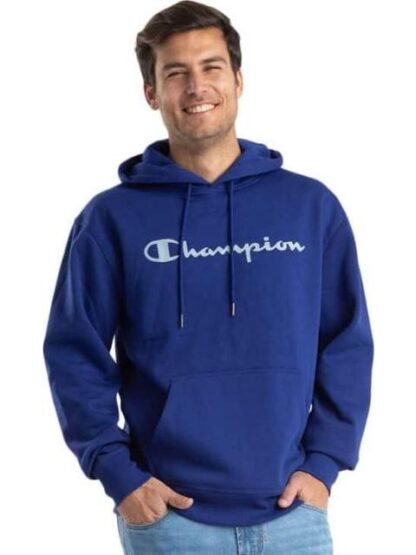 SUDADERA CON CAPUCHA AZUL MARINO CHAMPION