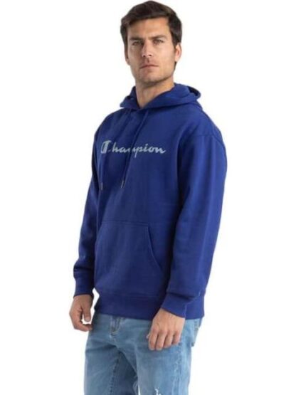 SUDADERA CON CAPUCHA AZUL MARINO CHAMPION - Image 2