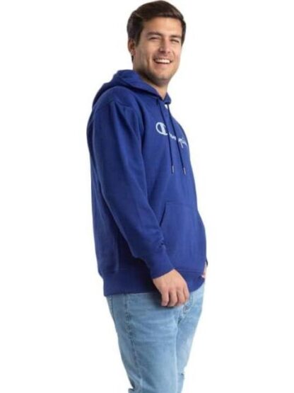 SUDADERA CON CAPUCHA AZUL MARINO CHAMPION - Image 3