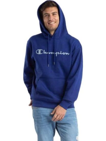 SUDADERA CON CAPUCHA AZUL MARINO CHAMPION - Image 6