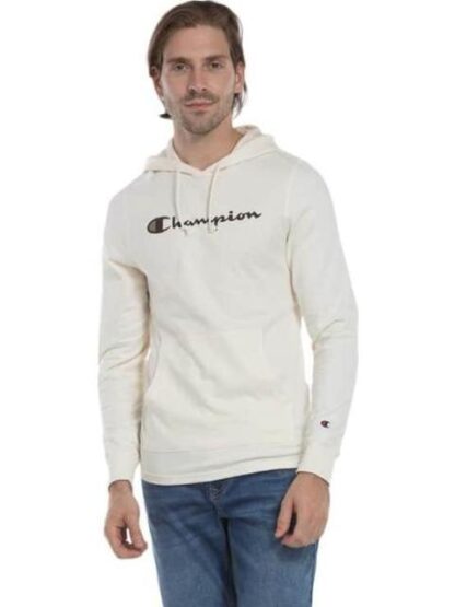 SUDADERA CON CAPUCHA BEIGE CHAMPION