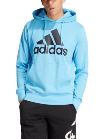 SUDADERA CON CAPUCHA ESSENTIALS AZUL ADIDAS - Image 4