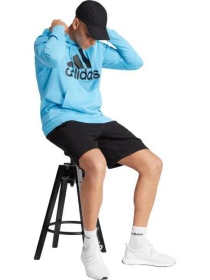 SUDADERA CON CAPUCHA ESSENTIALS AZUL ADIDAS - Image 6