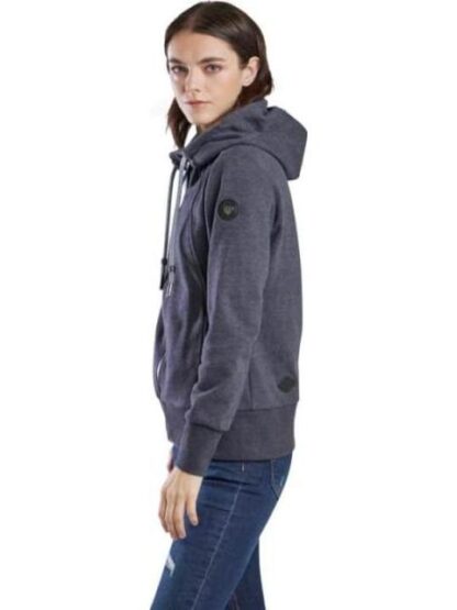 SUDADERA CON CAPUCHA GRIS HOLLY LAND - Image 3