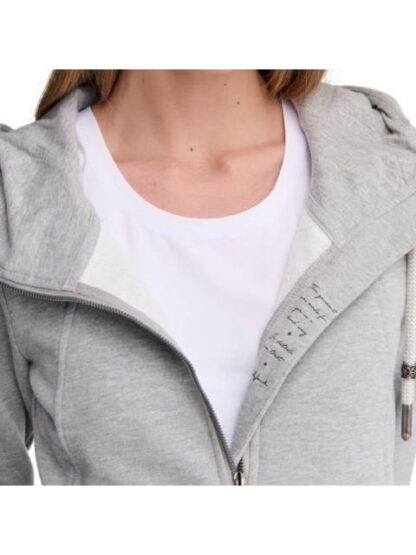 SUDADERA CON CAPUCHA GRIS HOLLY LAND - Image 6
