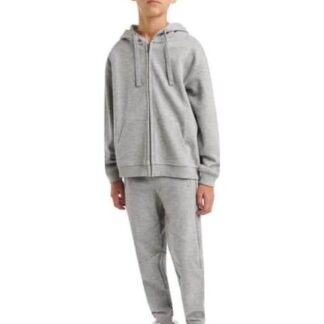 SUDADERA CON CAPUCHA GRIS NEXT CO