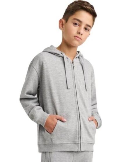 SUDADERA CON CAPUCHA GRIS NEXT CO - Image 3