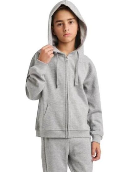 SUDADERA CON CAPUCHA GRIS NEXT CO - Image 5