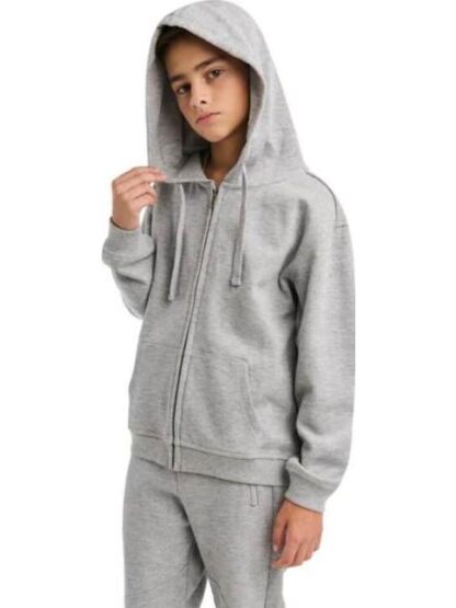 SUDADERA CON CAPUCHA GRIS NEXT CO - Image 6