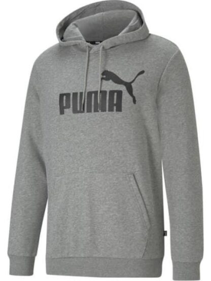 SUDADERA CON CAPUCHA GRIS PUMA