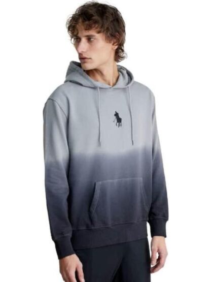 SUDADERA CON CAPUCHA NEGRO HPC POLO - Image 3